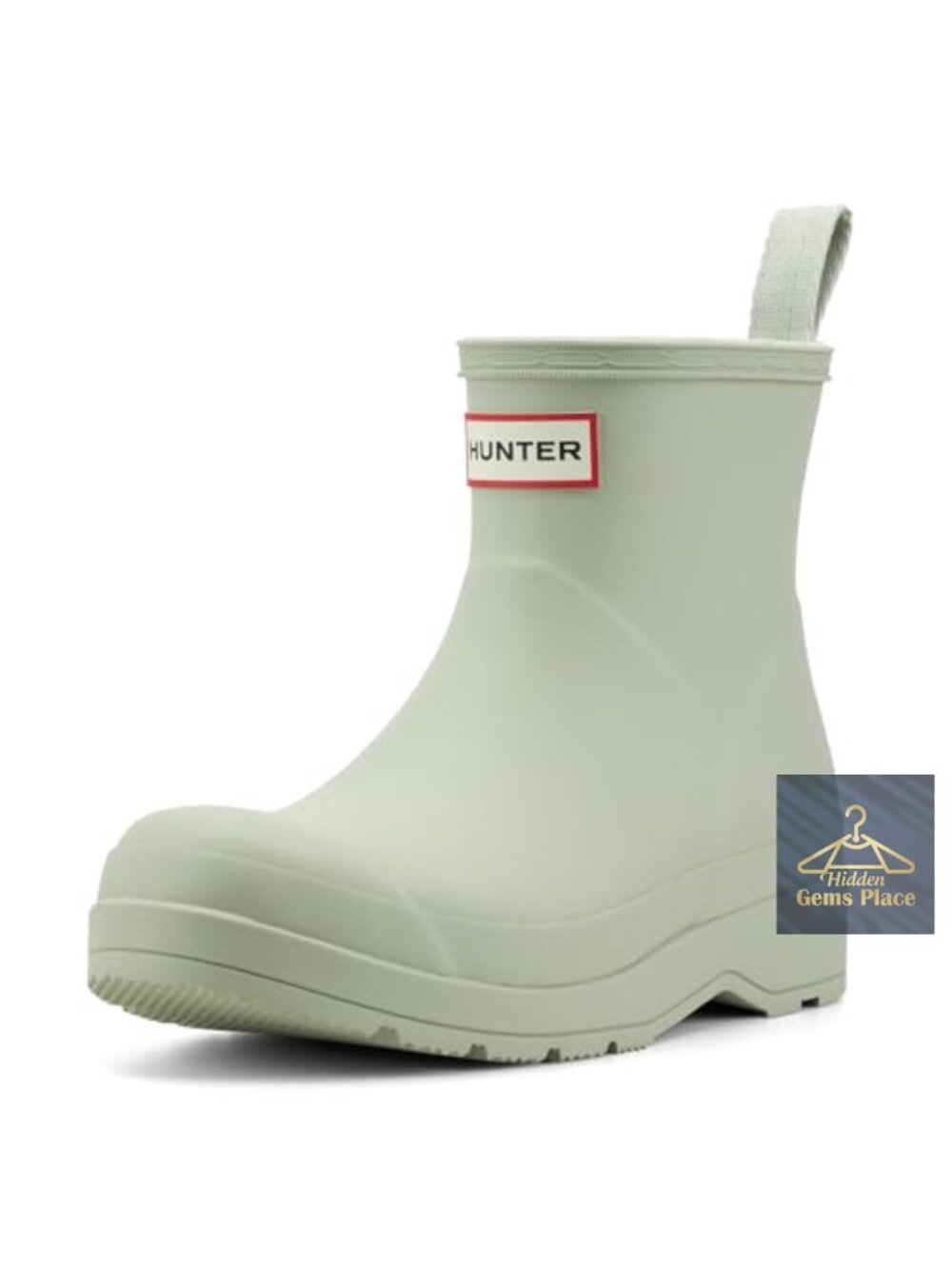 Waterproof Ankle Booties Cushioned Comfort Rubber Pull-On
